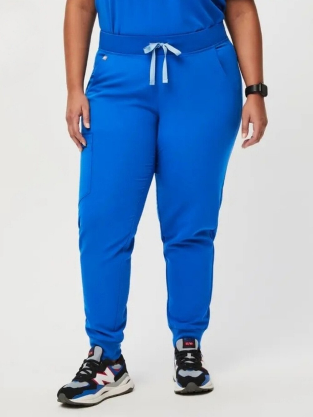 Figs Zamora Jogger Scrub Pants Royal Blue Plus 6XL